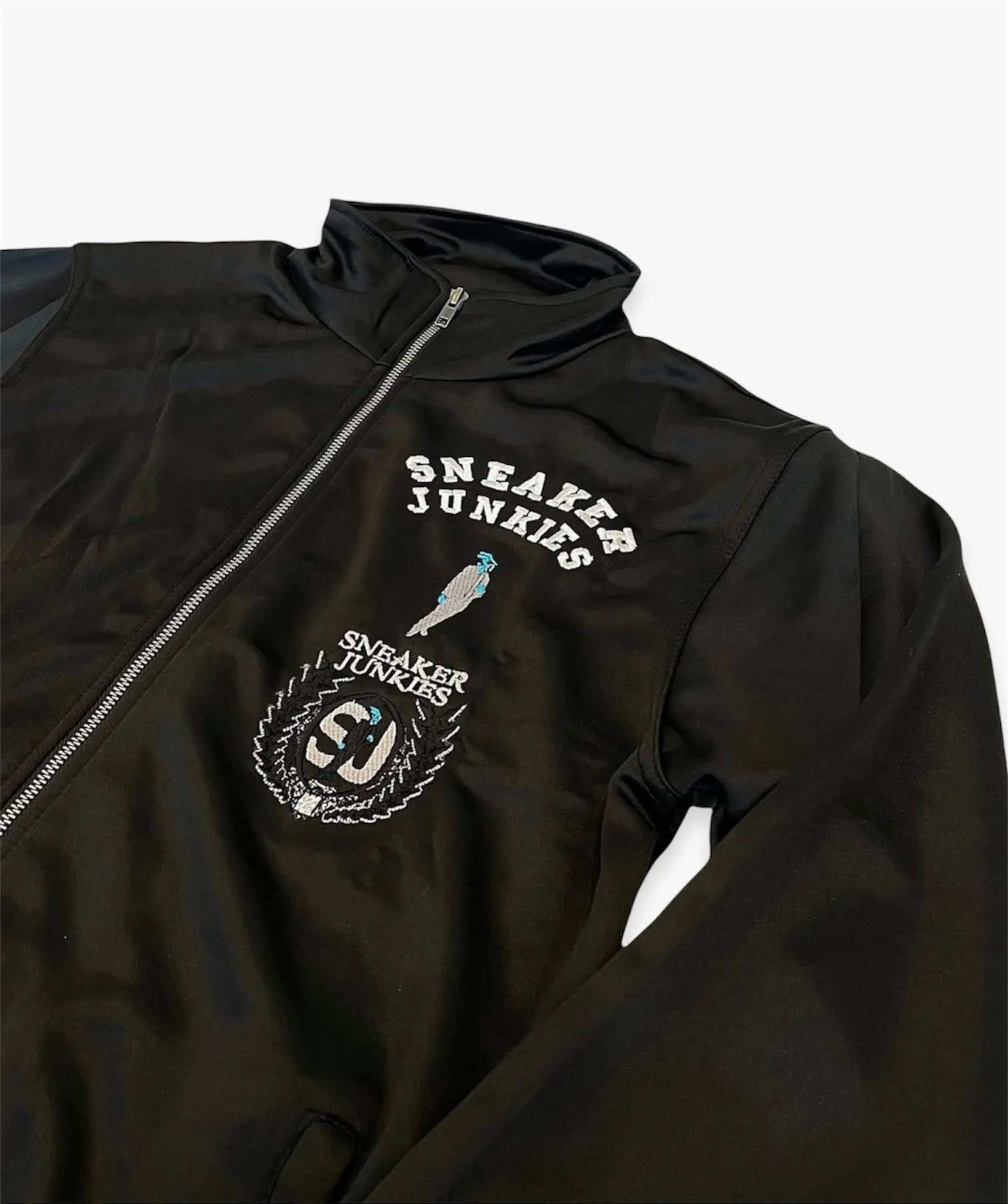 Sneaker Junkies Triple Logo Track Jacket Black