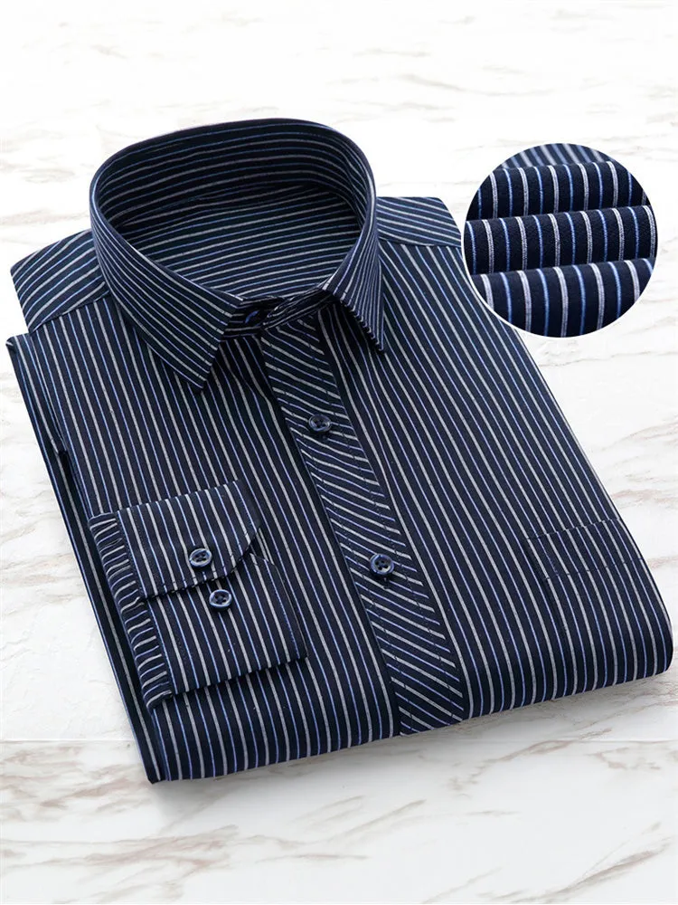 Striped Slim Fit Men's Shirt