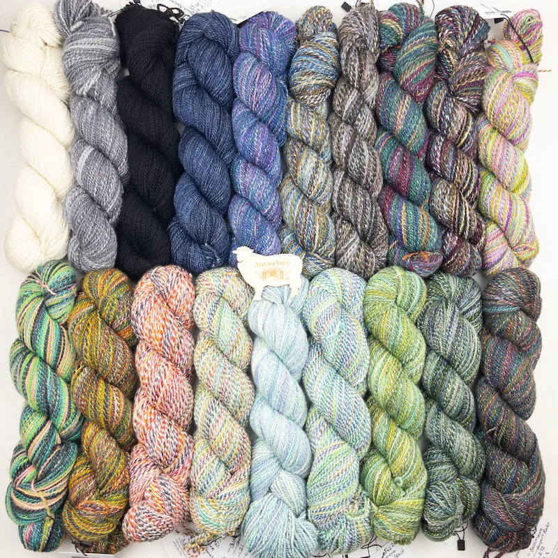 Tanglewood Chevron Scarf Knitting Kit | Tanglewood Cashmere & Knitting Pattern (#182-1)