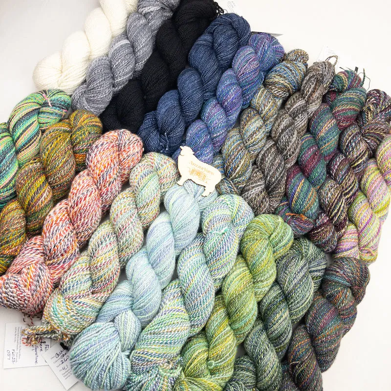 Tanglewood Chevron Scarf Knitting Kit | Tanglewood Cashmere & Knitting Pattern (#182-1)