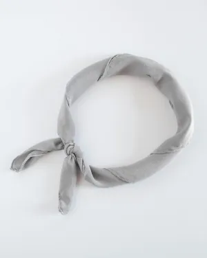 'The Scout' Washable Silk Scarf in Stone