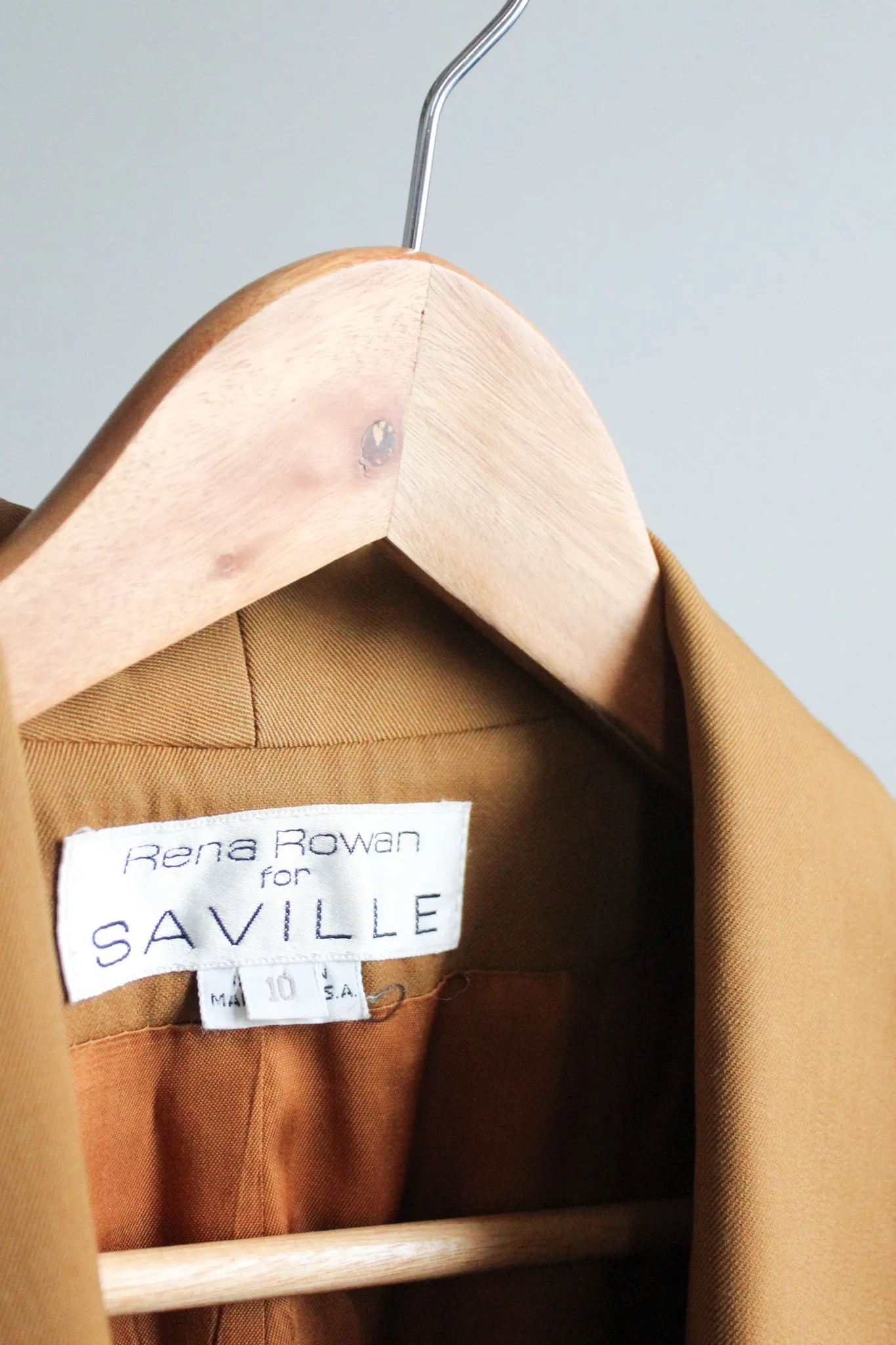 tobacco blazer