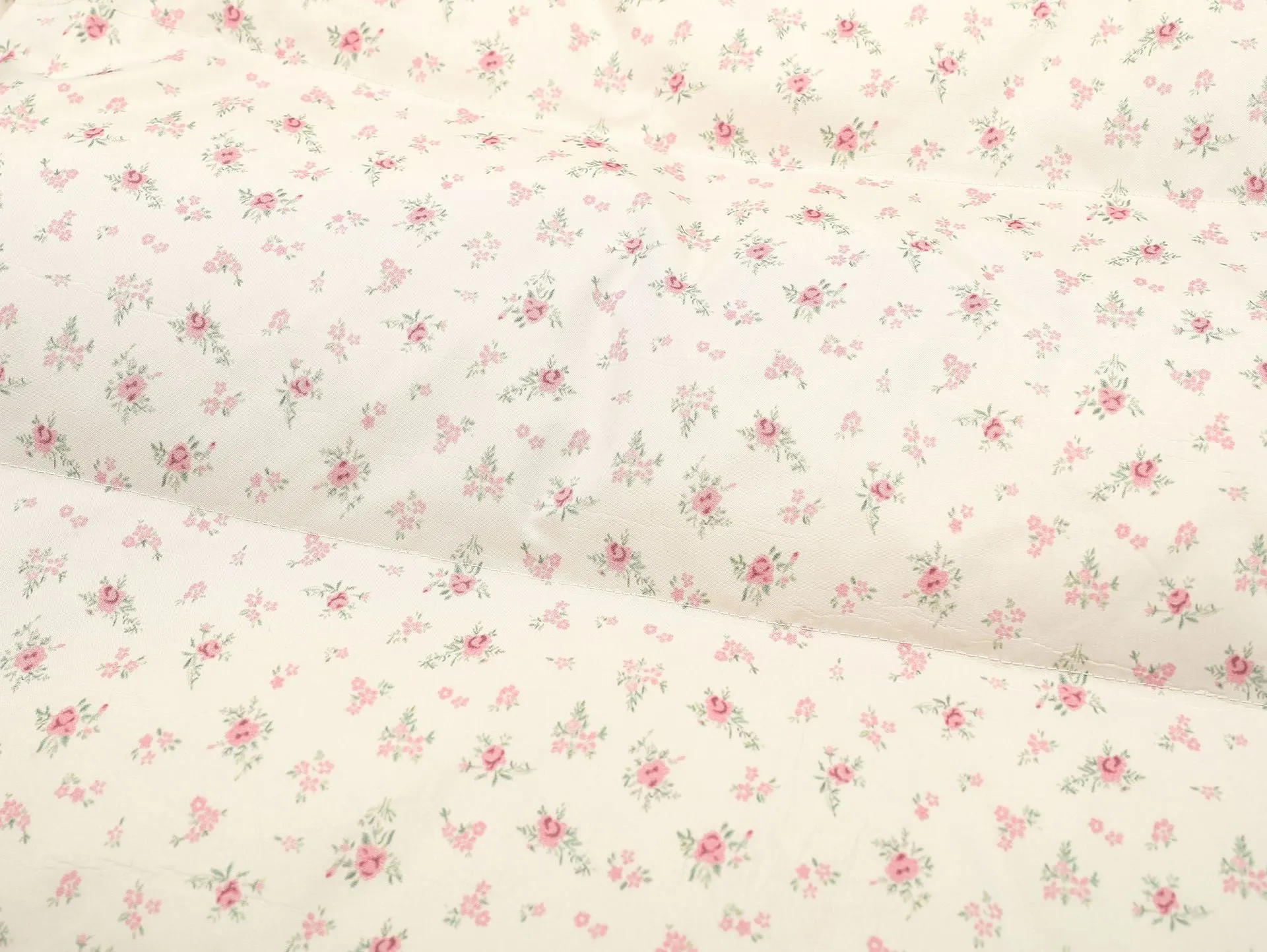 TODAMU® new winter new American retro girly floral all-over printed bow cotton jacket