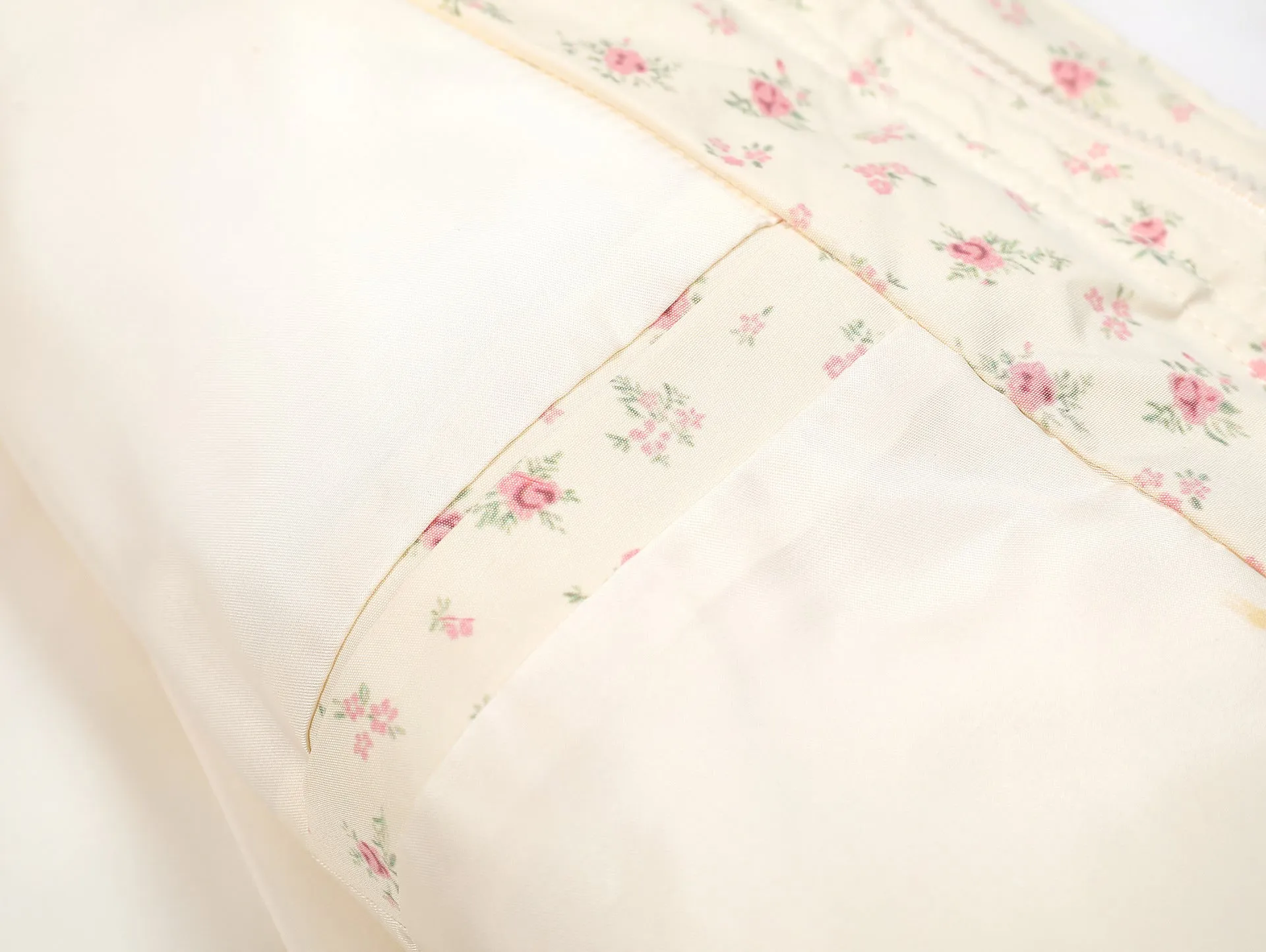 TODAMU® new winter new American retro girly floral all-over printed bow cotton jacket