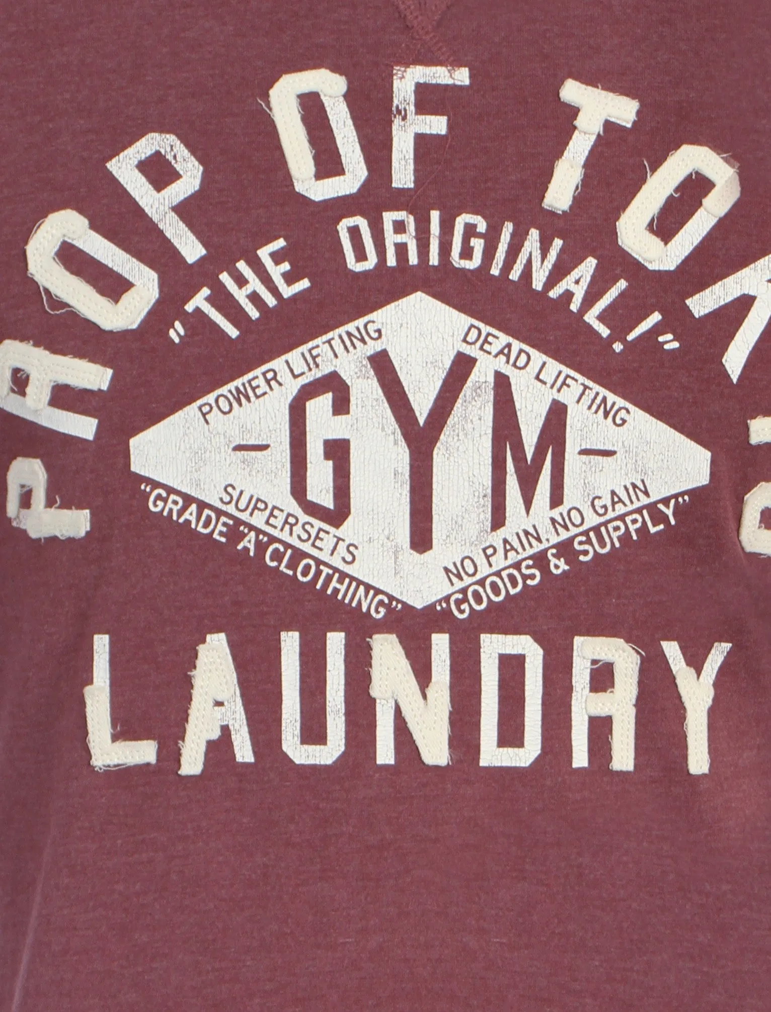 Tokyo Laundry Gym long sleeved top red