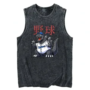 Tokyo-Tiger Baseball Is My Favorite Sport Washed Tank