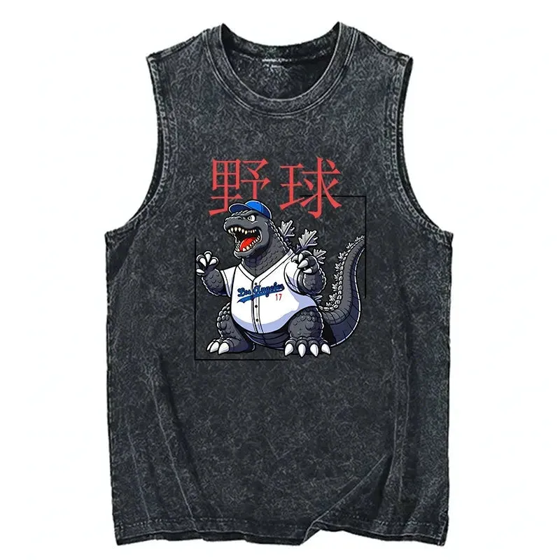 Tokyo-Tiger Baseball Is My Favorite Sport Washed Tank