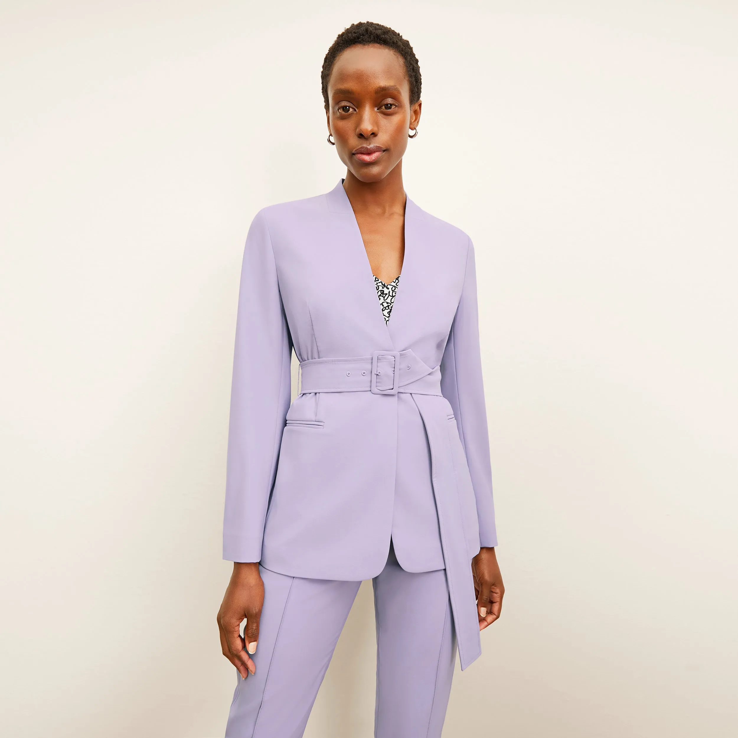 Twidwell Blazer - OrigamiTech :: Light Orchid