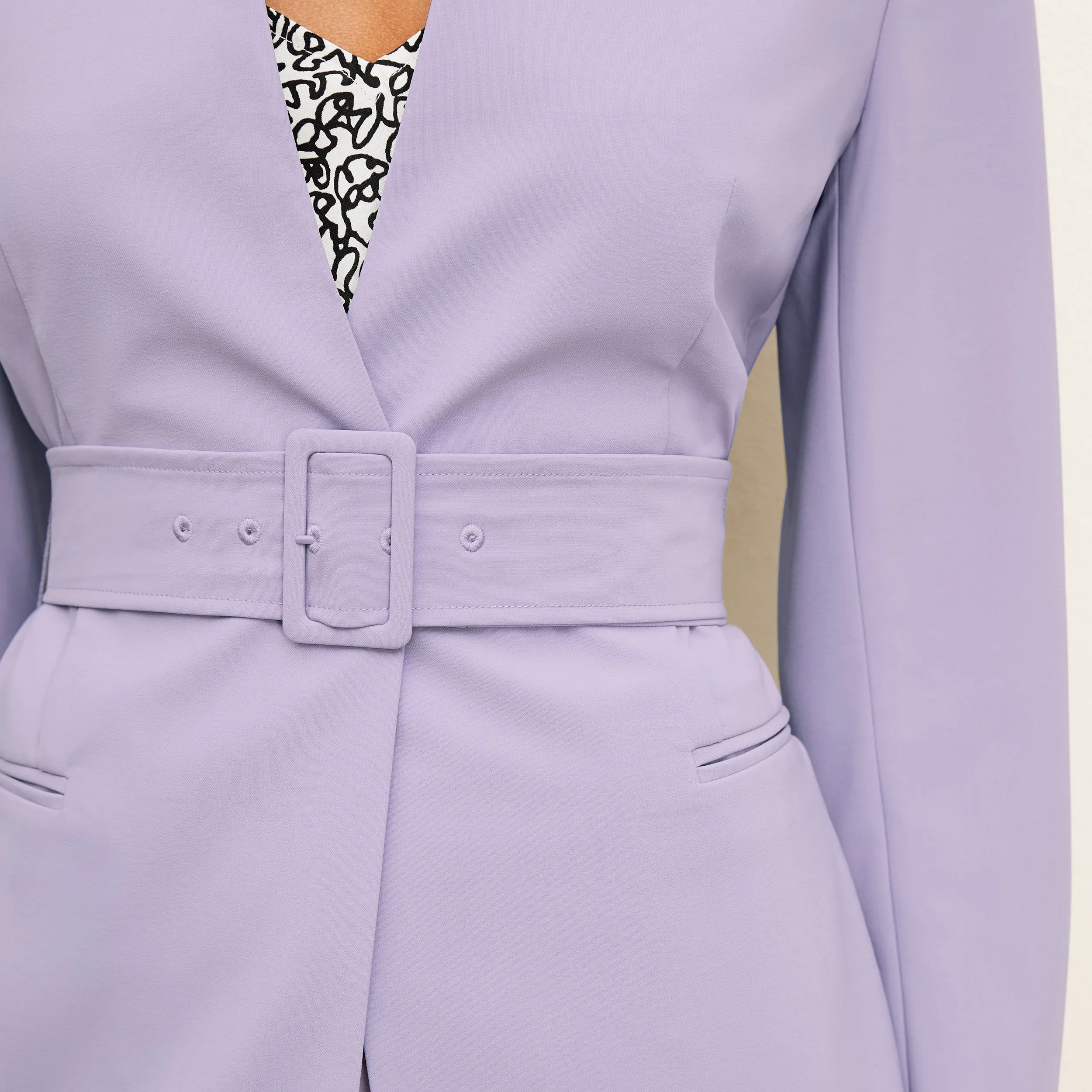 Twidwell Blazer - OrigamiTech :: Light Orchid
