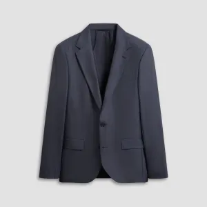 Two Button Stretch Wool Travel Blazer