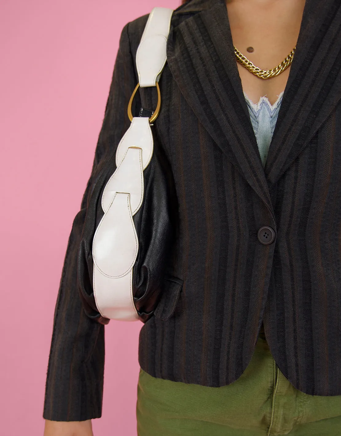 Vintage Just Cavalli striped blazer