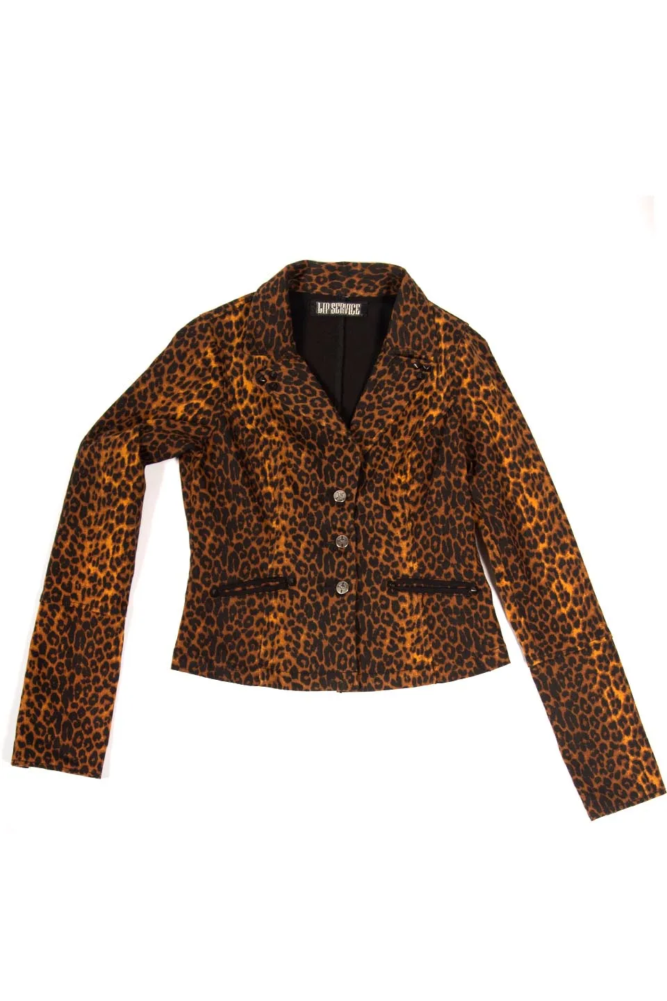Vintage Leopard Me Blazer