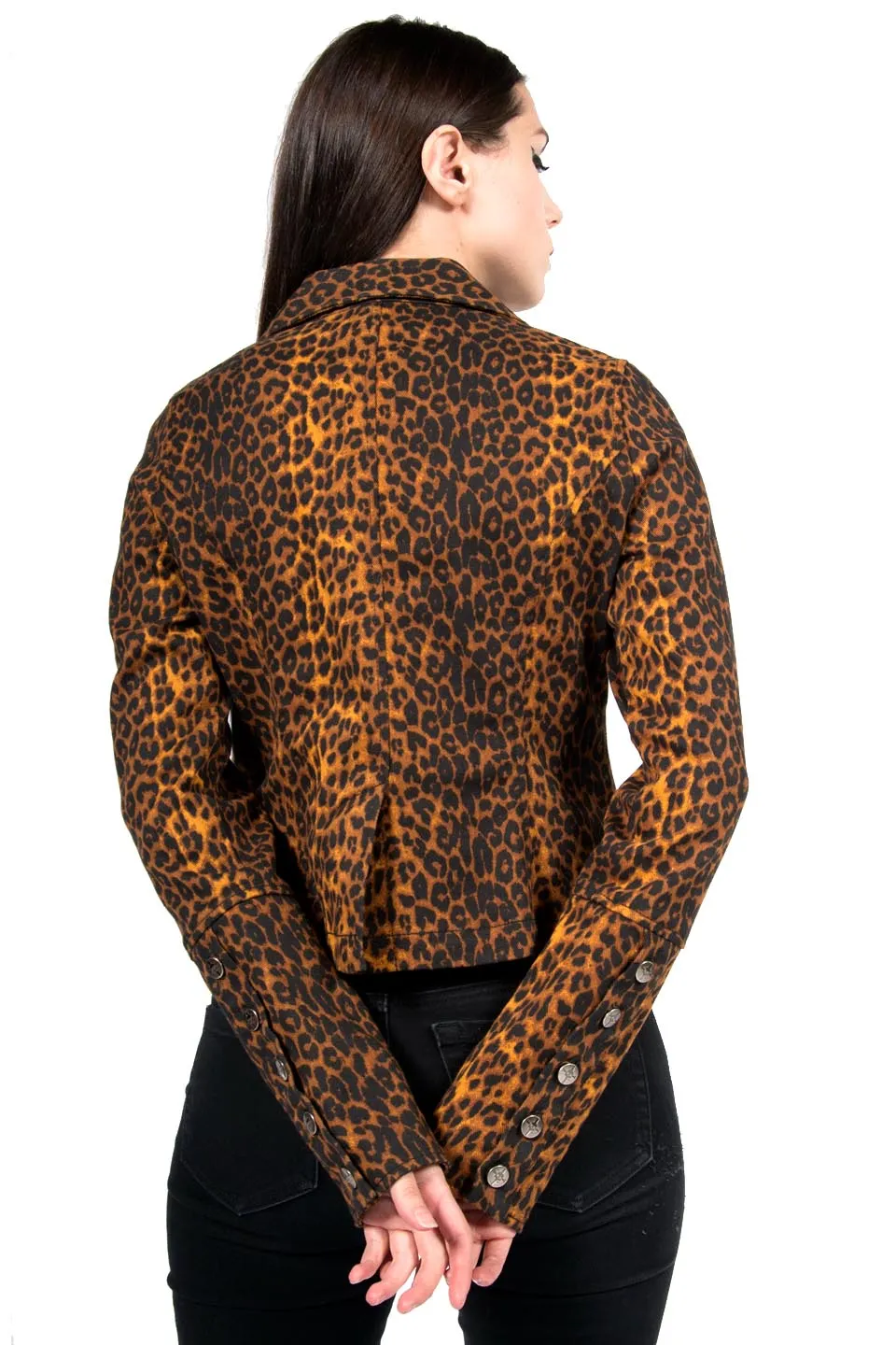 Vintage Leopard Me Blazer