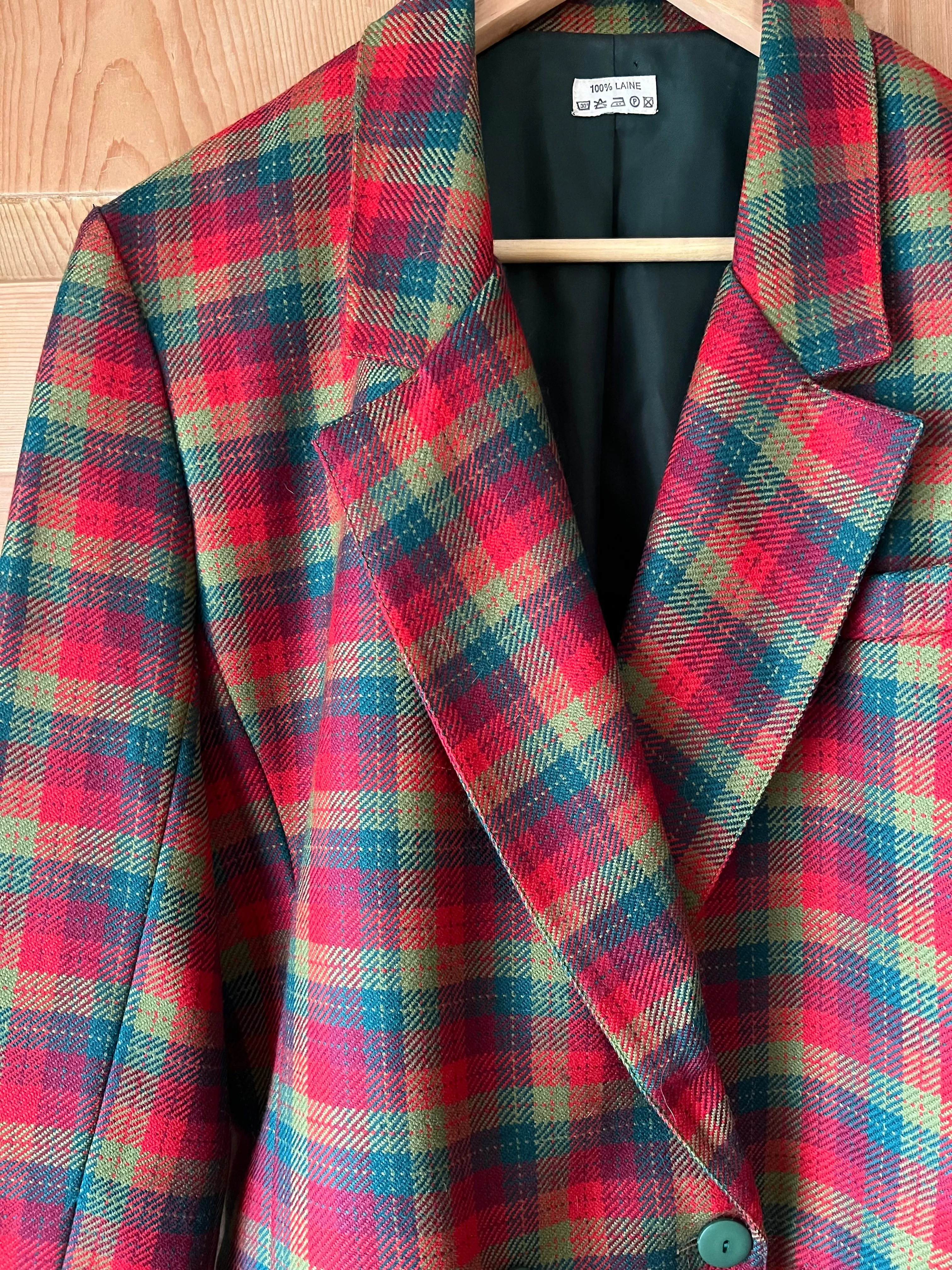 Vintage Wool Blazer