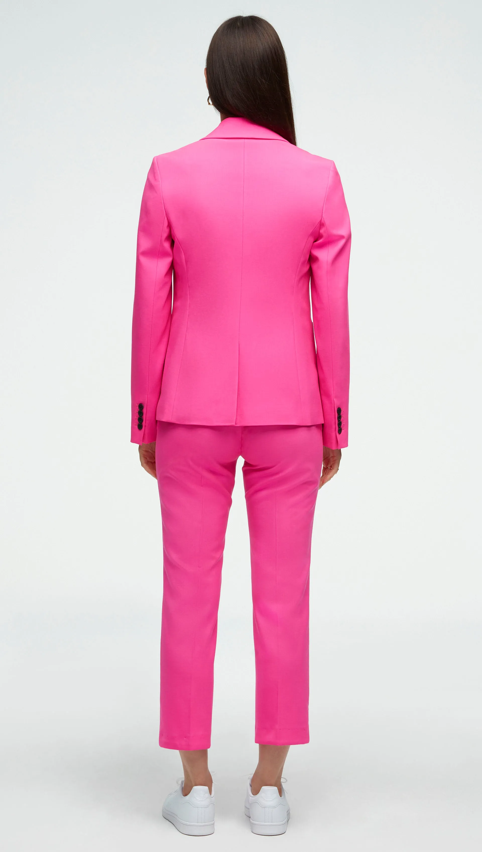 #VotingSuitsYou Blazer in Seasonless Wool | Bright Pink