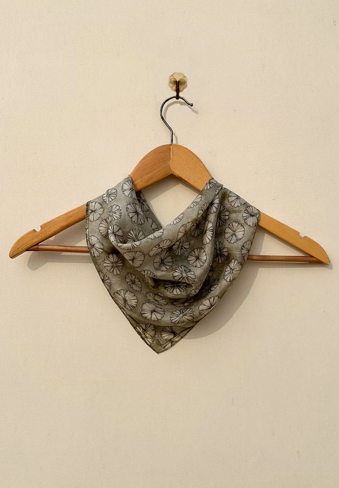 Whispers of Tea Silk Scarf