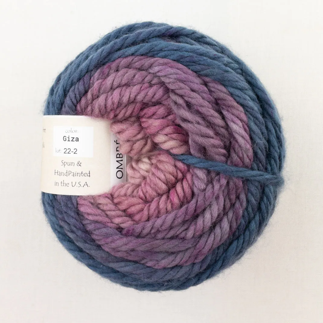 You Look Gradient Scarf Knitting Kit | Freia Handpaints Plush