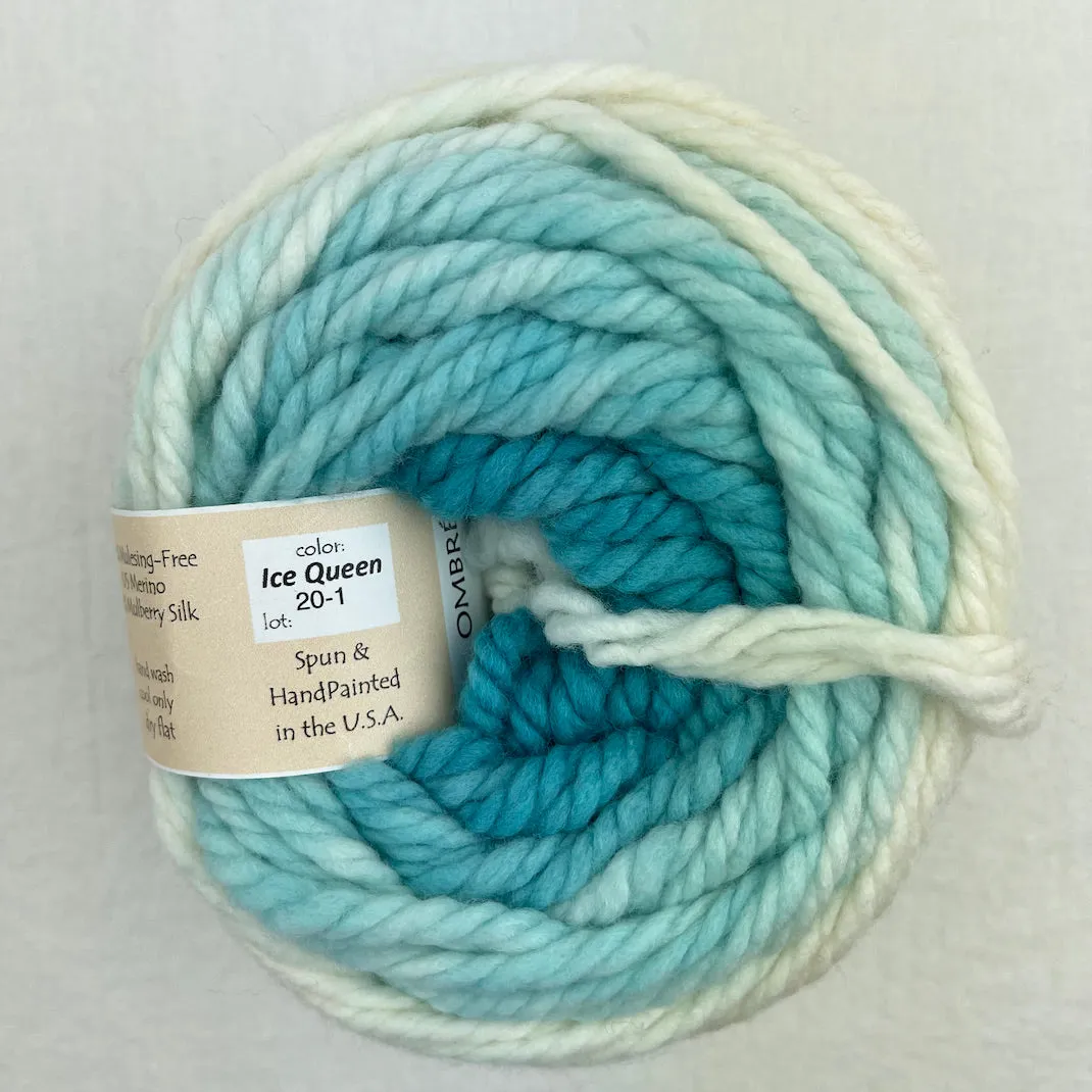 You Look Gradient Scarf Knitting Kit | Freia Handpaints Plush
