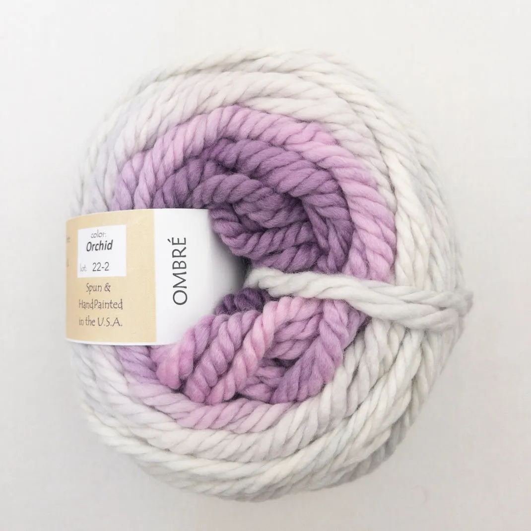 You Look Gradient Scarf Knitting Kit | Freia Handpaints Plush