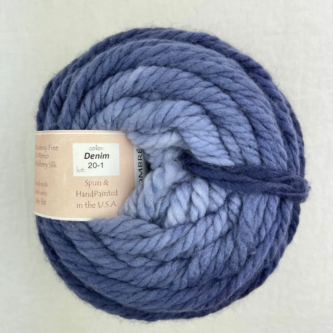 You Look Gradient Scarf Knitting Kit | Freia Handpaints Plush