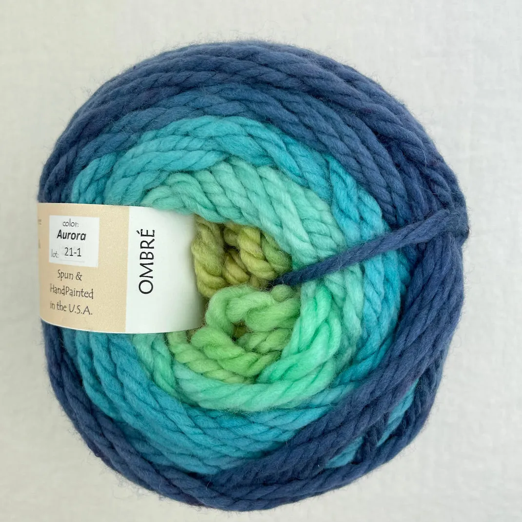 You Look Gradient Scarf Knitting Kit | Freia Handpaints Plush