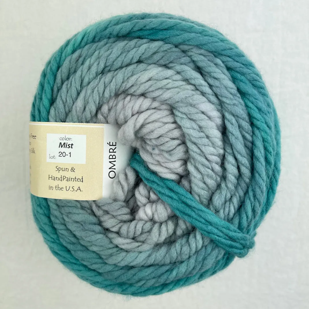 You Look Gradient Scarf Knitting Kit | Freia Handpaints Plush