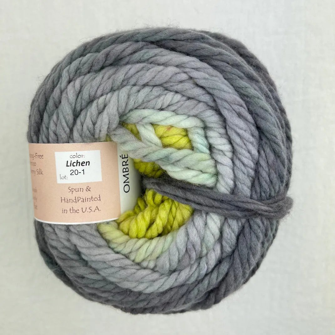 You Look Gradient Scarf Knitting Kit | Freia Handpaints Plush