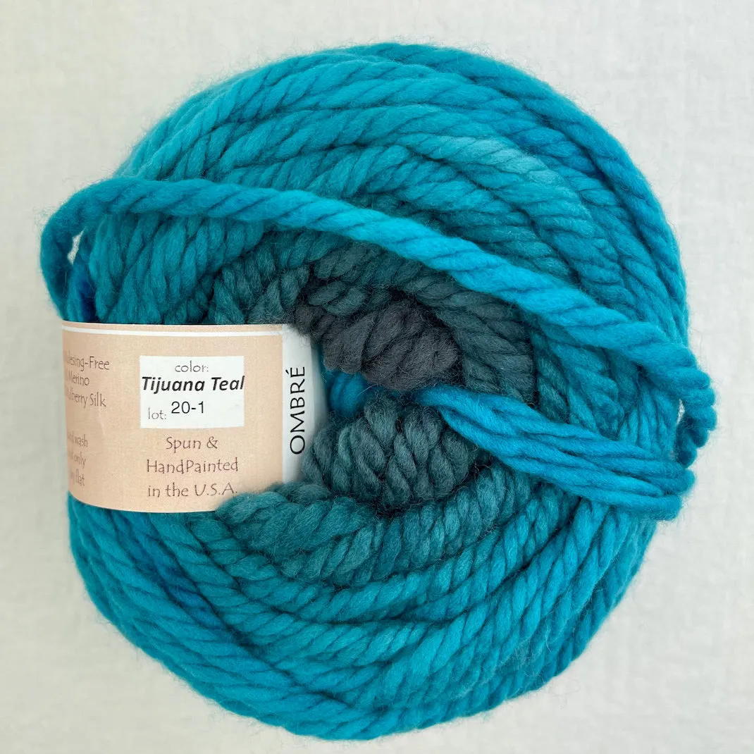You Look Gradient Scarf Knitting Kit | Freia Handpaints Plush
