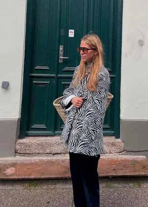 Zenna blazer - Zebra