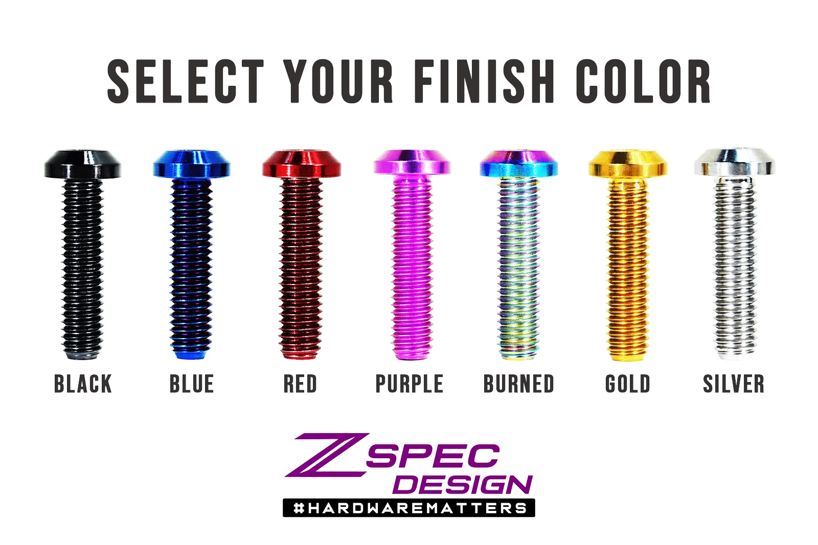 ZSPEC "Stage 2" Dress Up Bolts® Fastener Kit for '19  Chevy Blazer C1, Grade-5 Titanium